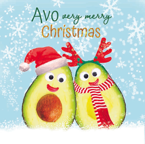 MPS Society festive cards - Avo Very Merry Christmas
