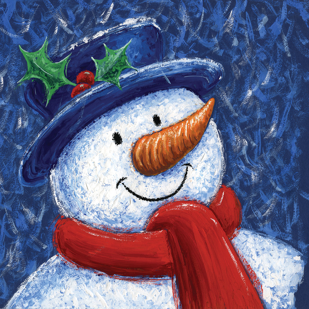 MPS Society festive cards - Happy Snowman