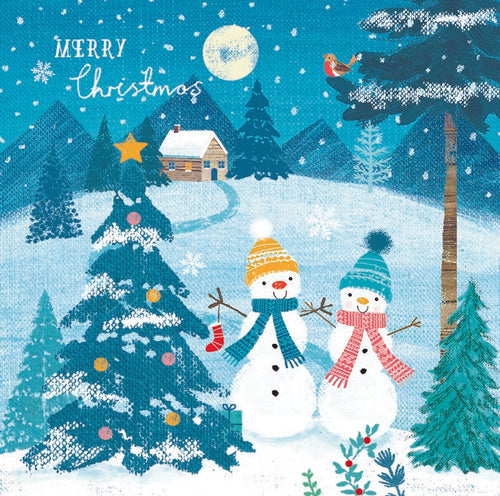MPS Society festive cards - Merry Christmas Snowmen