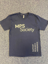 Load image into Gallery viewer, MPS Society navy cotton t-shirt
