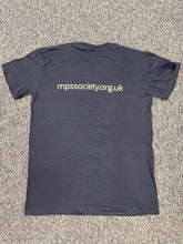 Load image into Gallery viewer, MPS Society navy cotton t-shirt