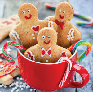 MPS Society festive cards - Gingerbread Men